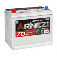 Автомобильный аккумулятор Arnezi SMF 70 Ач 650А прям.пол. D26 (260х175х225) E1300701