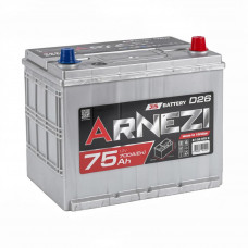 Автомобильный аккумулятор Arnezi SMF 75 Ач 700А обр.пол. D26 (260х175х225) E1300750