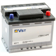 Автомобильный аккумулятор VST Стандарт 60 Ач 540А обр.пол. (242х175х190) L2-1