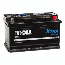 Автомобильный аккумулятор Moll X-TRA charge 85 Ач 800A обр. пол. (315x175x190) 84085