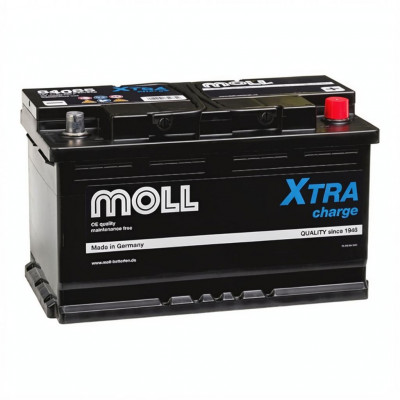 Автомобильный аккумулятор Moll X-TRA charge 85 Ач 800A обр. пол. (315x175x190) 84085
